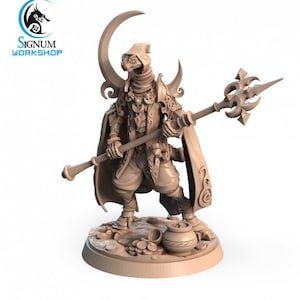 Yallar - Lizardman Magee Reptile - Signum Games - Fantasy Dungeons and Dragons