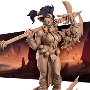 Goblin - Pinup - Bite the Bullet - Fantasy Dungeons and Dragons Mini