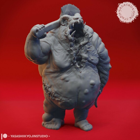 Giant Gluttony Demon - Yasashii - Monster Dungeons and Dragons