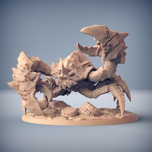 Giant Enemy Crab - Artisan Guild Fantasy Dungeons and Dragons Miniature Monster