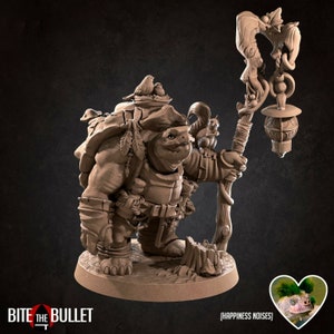Druide - Schildkröte - Monster Bite the Bullet Einheit 32 mm Fantasy Fantasy D&D Schildkröte