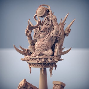 Sumpf Gurunda König Slann - Artisan Guild Fantasy Dungeons and Dragons Miniature