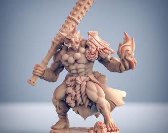 Oni Kyogin Barbarian Ogre Warriors - Modular Weapons - Artisan Guild - D&D 32mm