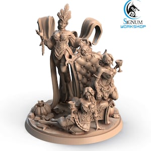 3 Seductive Vampires - Undead - Signum Games - Fantasy Dungeons and Dragons Mini
