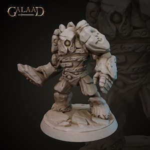 Golem C - Monster  - Galaad Miniatures - Dungeons and Dragons