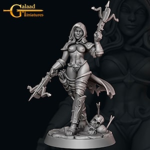 Cacciatore di streghe demoniache NSFW - Galaad Miniatures - Fantasy Dungeons and Dragons Mini