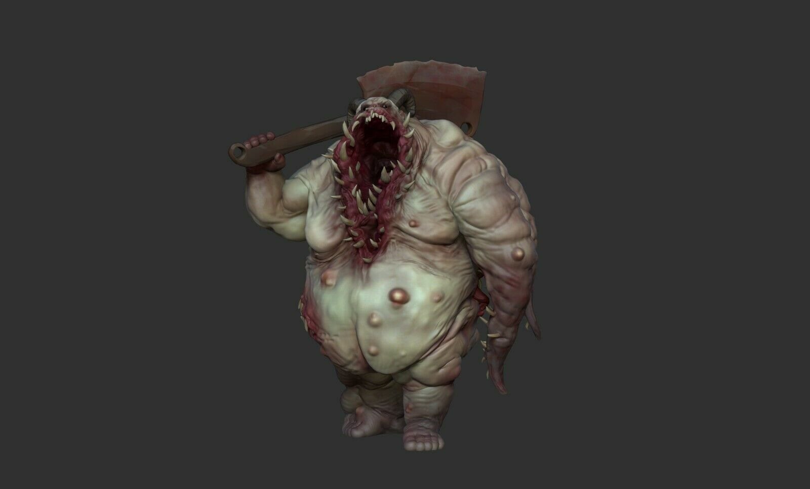 Giant Gluttony Demon - Yasashii - Monster Dungeons and