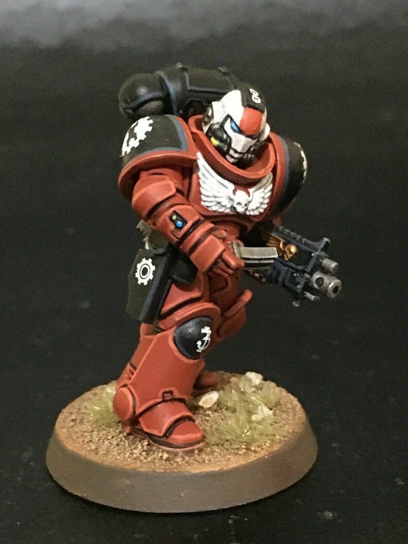 10x Techmarine or Iron Hands Helmets Compatible W/ Warhammer Etsy