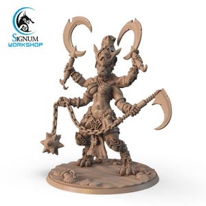 Varif - Rakshasa Leonin Fighter - Signum Games - Fantasy Dungeons and Dragons