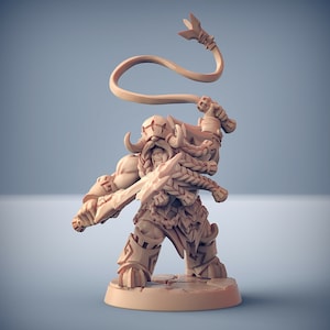 Dwarf Barbarian Reaver  - Artisan Guild Fantasy Dungeons and Dragons Miniature