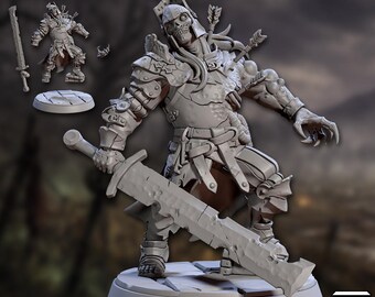 Undead Guard Captain - Zombie General - Artisan Guild - Dungeons and Dragons