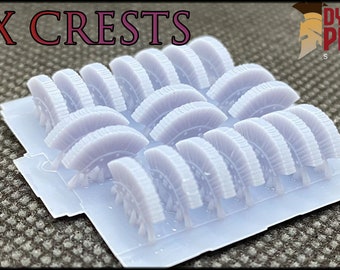 20x Galea Side Crests - Marine bits War gaming Sci-Fi Custom 32mm