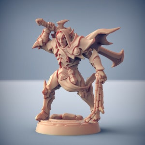 Drow Ashen Inquisitor - Artisan Guild Fantasy Dungeons and Dragons Miniature