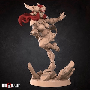 Kobold - NSFW Exotic Pinup Topless - Bite the Bullet - D&D Mini
