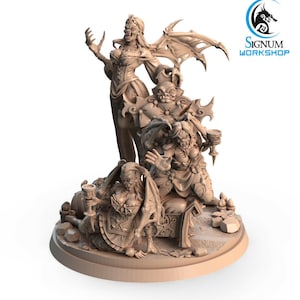 Three Angry Vampires - Undead - Signum Games - Fantasy Dungeons and Dragons Mini