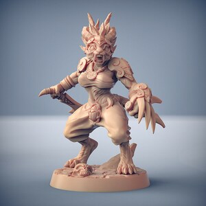 Rakshasa E - Artisan Guild - Fantasy Dungeons and Dragons Miniature Tabletop