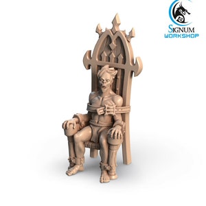 Scenery - Restrained Vampire - Signum Games - Fantasy Dungeons and Dragons Mini