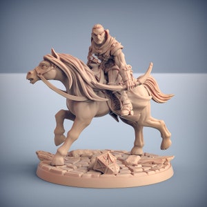 Mounted Thief Rogue A - Artisan Guild Fantasy Dungeons and Dragons Miniature
