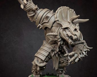 Ancient Reptillian Fantasy Football - Bite the Bullet - Dungeons & Dragons 35mm