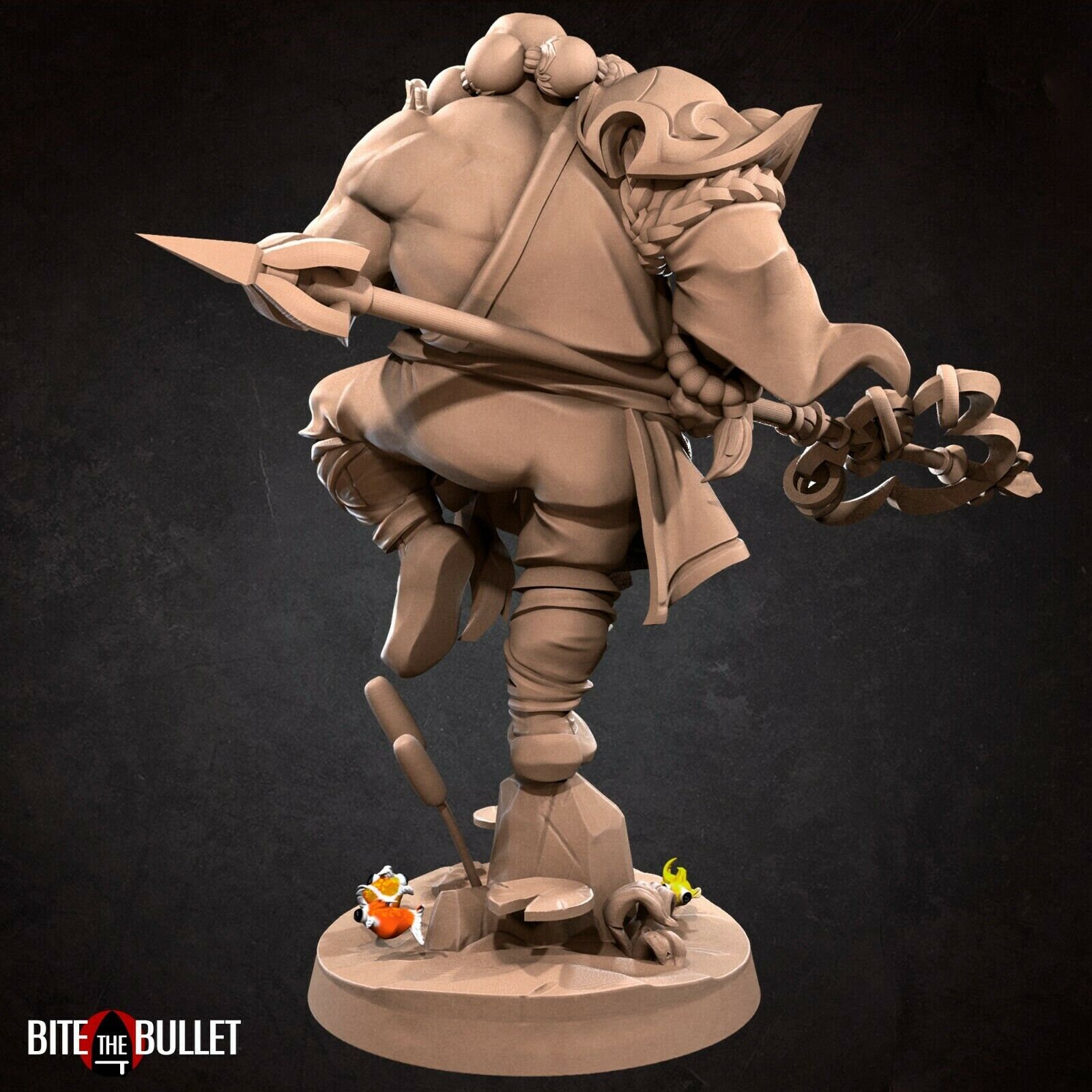 thumbnail image 2 of Monk Male Miniature For Fantasy RPGs - Solutions 2 of 12