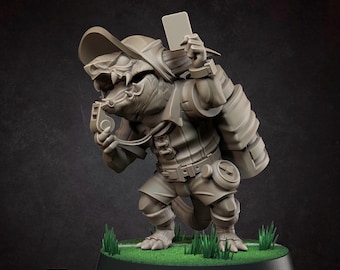Kobold Referee Fantasy Football - Bite the Bullet - Dungeons & Dragons 35mm