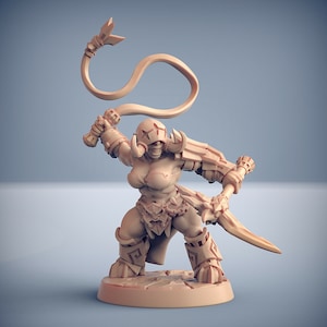 Dwarf Barbarian Reaver  - Artisan Guild Fantasy Dungeons and Dragons Miniature