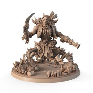Crabfolk Pirate - Seafolk Sword - Signum Games - Fantasy Dungeons and Dragons