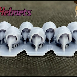 10x Plague Doctor Helmets - Marine bits War gaming Sci-Fi Custom