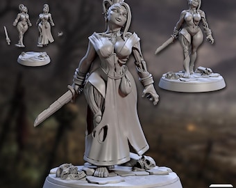 Undead Shambling Maid Pinup NSFW - Roslyn- Artisan Guild - Dungeons & Dragons