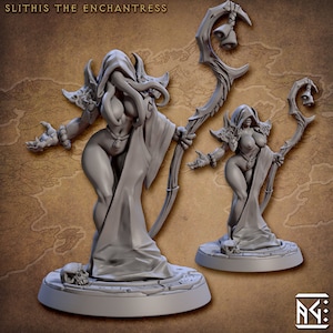 Mind Flayer Illithid Pin up - HUMAN form - Artisan Guild Dungeons & Dragons Mini