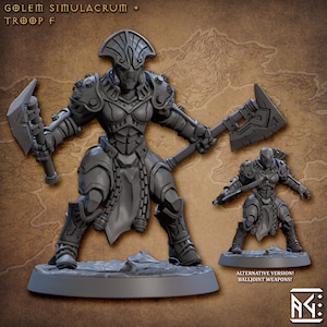 Golem Warforged F ALTERNATE - Ranger - Artisan Guild - Dungeons and Dragons
