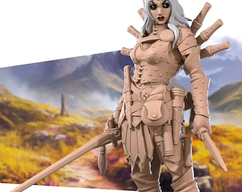 Dark Elf Ranger Dual Swords Rogue - Bite the Bullet - Dungeons and Dragons