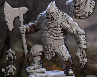 Undead Executioner - Zombie Barbarian - Artisan Guild - Dungeons and Dragons