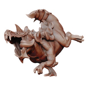 Baby Tarrasque - Dungeons and Dragons - Fantasy Miniature Tabletop RPG 32mm