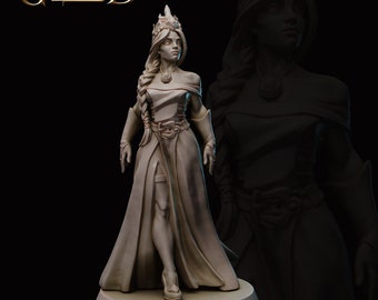 Reina noble - PNJ de la realeza - Miniaturas de Galaad - Fantasy Dungeons & Dragons