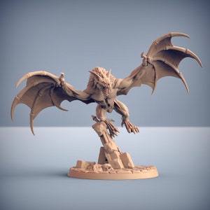 Direbat Bloodfiend D - No Rider - Artisan Guild Fantasy Dungeons & Dragons Mini