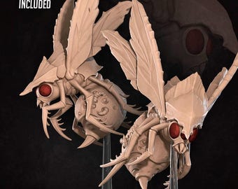 2x Pestillence Flies Diseased Minion - Bite the Bullet - Dungeons & Dragons 35mm
