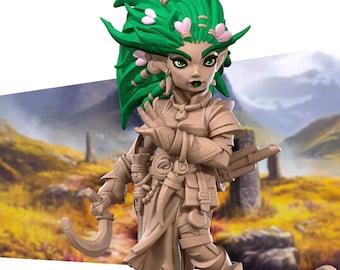Gnome Druid Forest Gnome Nature Mage - Bite the Bullet - Dungeons and Dragons