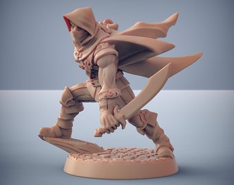 Thief Rogue Assassin A v2 - Artisan Guild Fantasy Dungeons and Dragons Miniature