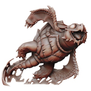 Baby Dragon Tortle Cute - Manuel Boria - Dungeons and Dragons