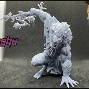 Yeenoghu - Demon Lord of Gnolls - 100mm Tall - Dynamic Prints Exclusive Mini D&D
