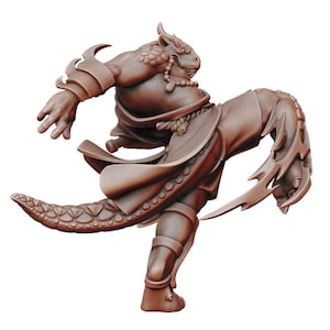 Dragonborn Monk - Martial - Dungeons and Dragons - Fantasy Miniature Tabletop