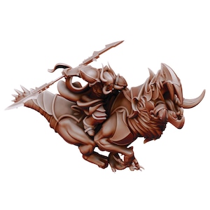 Dark Rider - Fantasy Miniature D&D - Manuel Boria