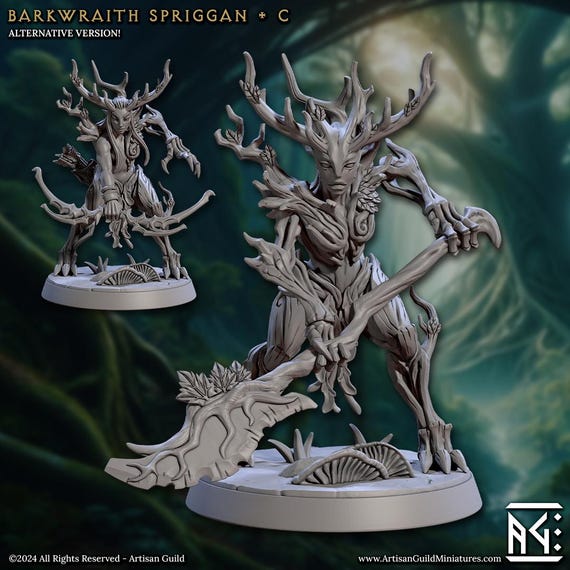 Tree Spirit Spriggan - Monster - Archer - Artisan Guild - Dungeons
