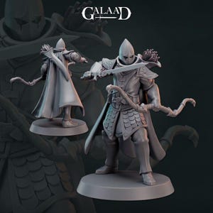 Elf Warrior - Elven Fighter Bow Sword - Galaad Miniatures - Dungeons and Dragons