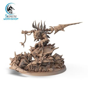 Isaat - Mounted Murloc Spearman - Signum Games - Fantasy Dungeons and Dragons