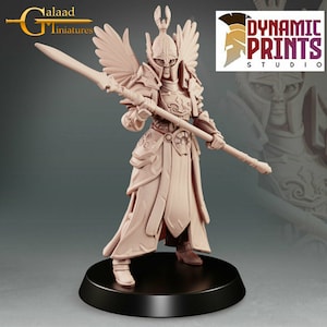 Hohe Elf Garde Weiblich - Galaad Miniaturen - Fantasy Dungeons and Dragons Mini