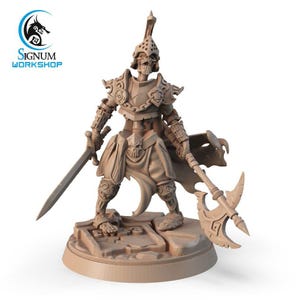 Zombie Knight - Undead Halberd - Signum Games - Fantasy Dungeons and Dragons
