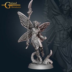 Fae Folk Fairy Faerie 03A - Galaad Miniatures - Fantasy Dungeons & Dragons Mini
