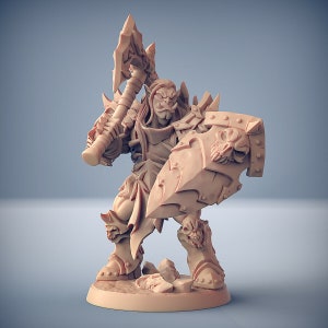 Frostmetal Ork C Artisan Gilde Fantasy Dungeons and Dragons Miniature Tabletop